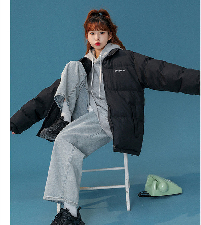 Cotton Coat Jacket Men And Women Loose Cotton Coat Jacket Men And Women Loose