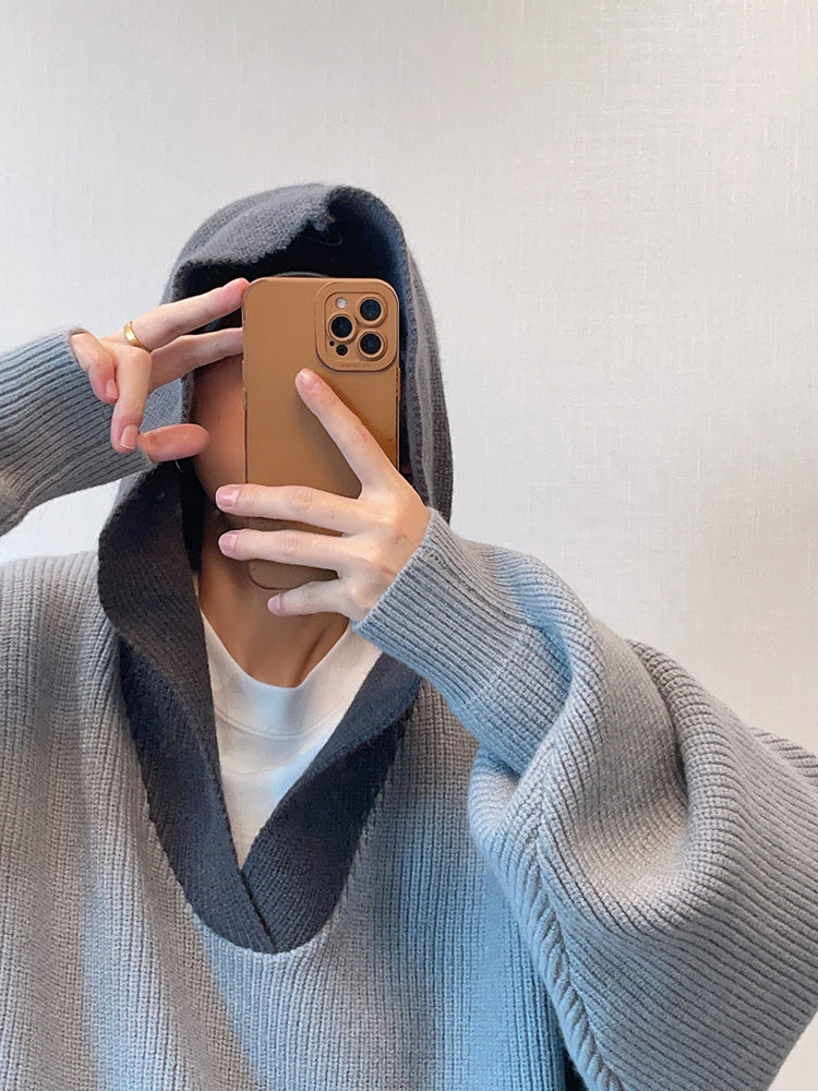 Hooded Sweater Knitted Coat For Men Hooded Sweater Knitted Coat For Men