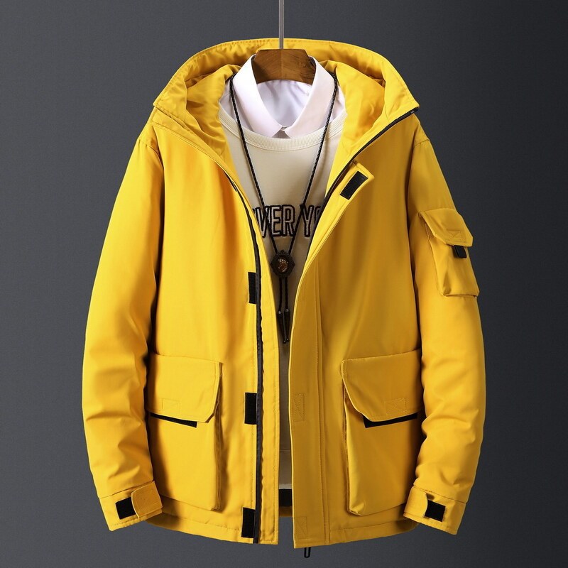 Workwear Down Cotton-padded Coat Winter Loose Trendy Men's Casual Workwear Down Cotton-padded Coat Winter Loose Trendy Men's Casual