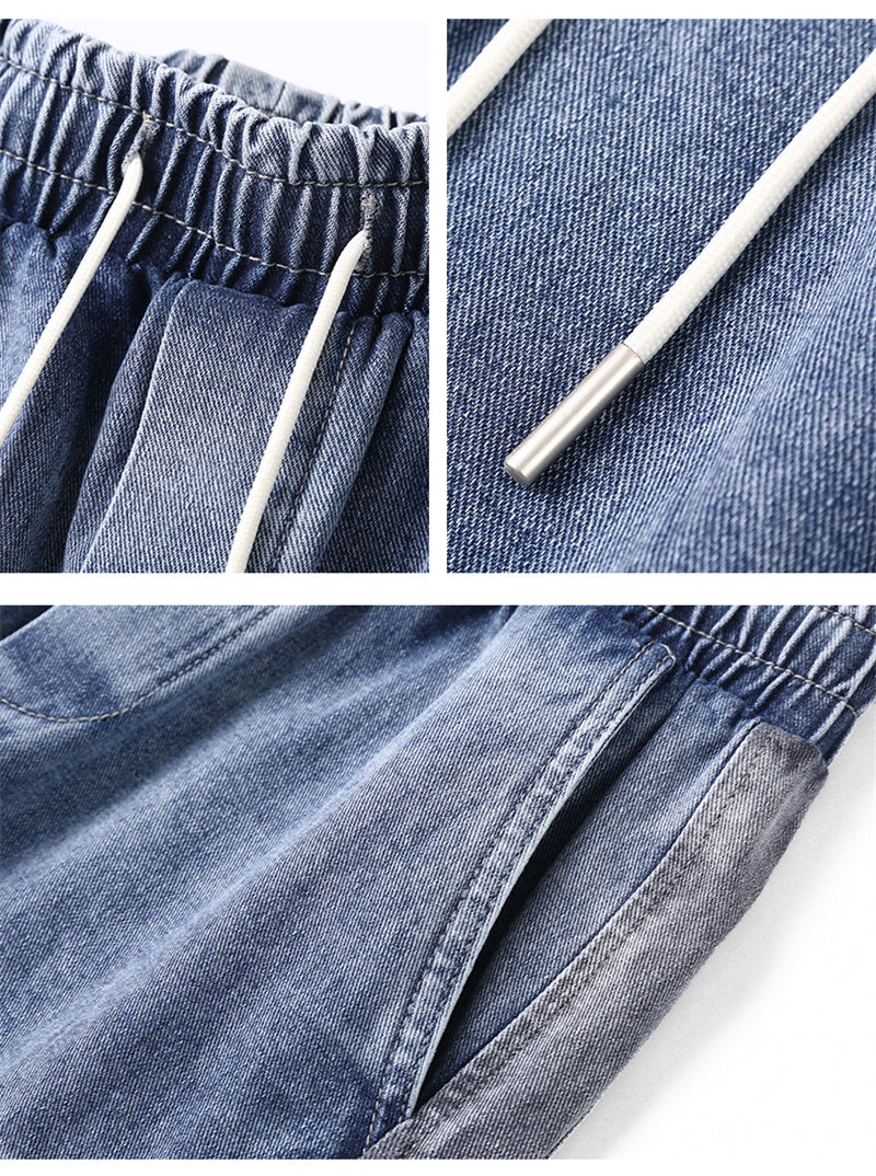 Workwear Jeans Men Fall Loose Hip-hop Workwear Jeans Men Fall Loose Hip-hop