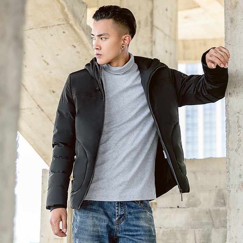 Men's casual cotton padded jacket Men's casual cotton padded jacket