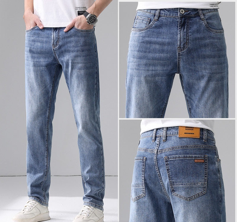 Men's Jeans Straight Fashion Slim Fit Men's Jeans Straight Fashion Slim Fit