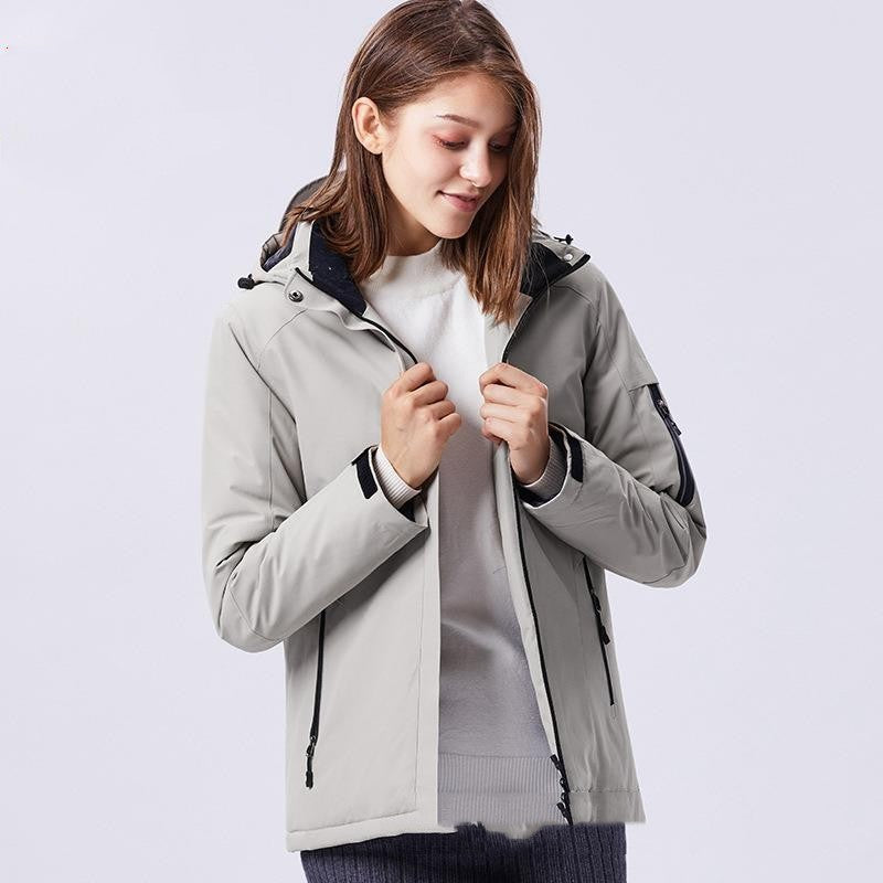 USB Charging Heating Suit Men's Ski Hoodie Jacket USB Charging Heating Suit Men's Ski Hoodie Jacket
