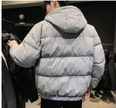 Men's jacket tooling short thick cotton coat Men's jacket tooling short thick cotton coat