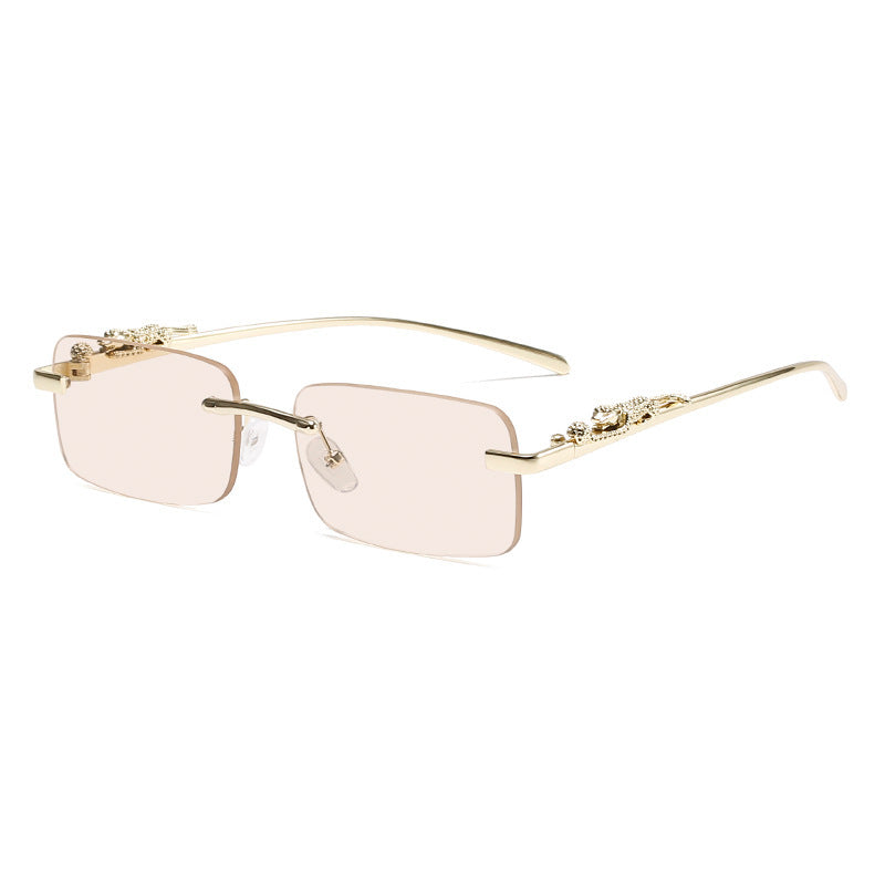 Men And Women Fashion Simple Square Frameless Sunglasses Men And Women Fashion Simple Square Frameless Sunglasses