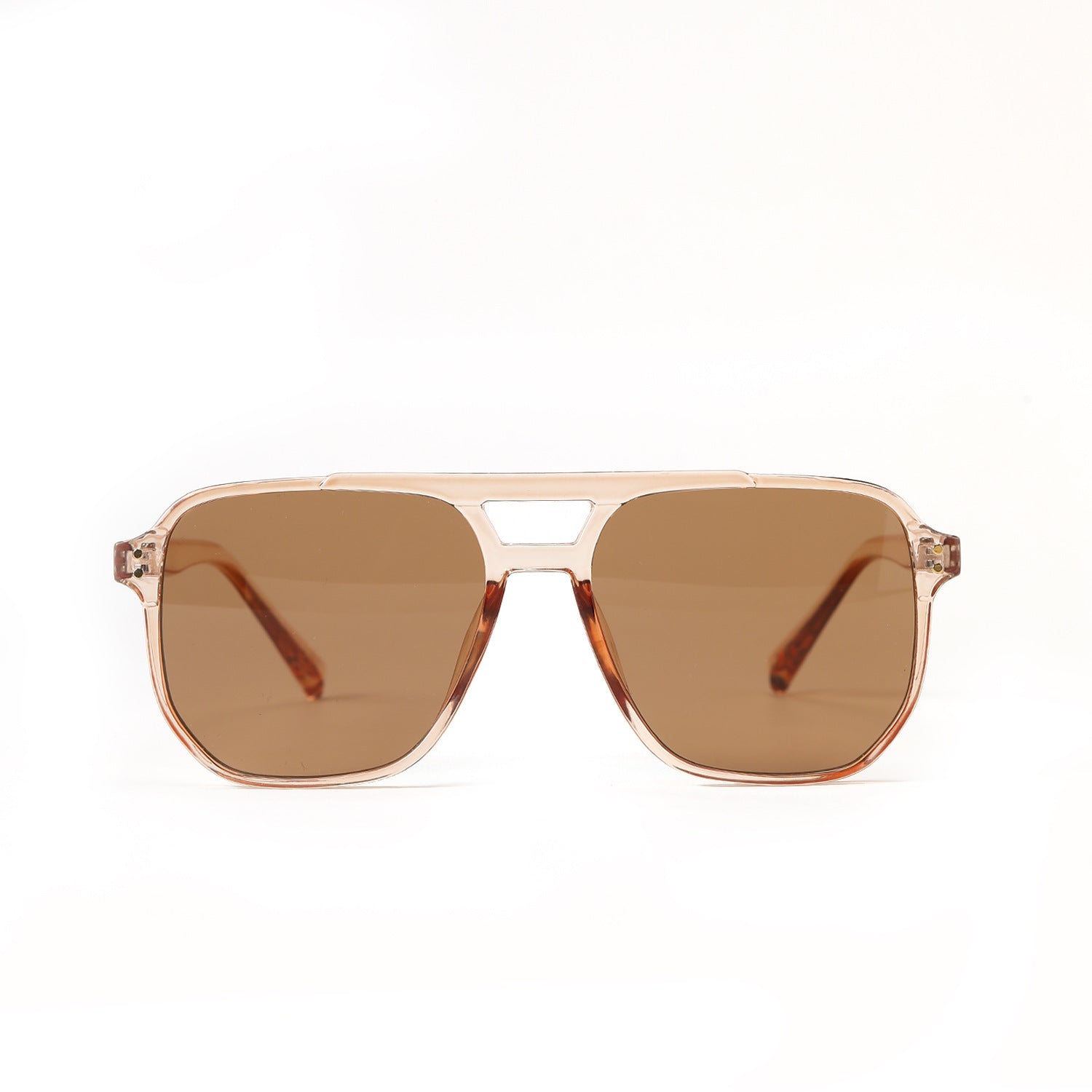 Square Double Beam Fashion Black Sunglasses For Women Square Double Beam Fashion Black Sunglasses For Women