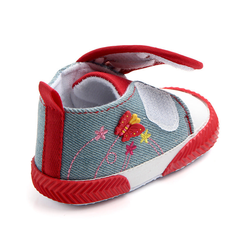 Butterfly baby shoes soft soled walking shoes Butterfly baby shoes soft soled walking shoes