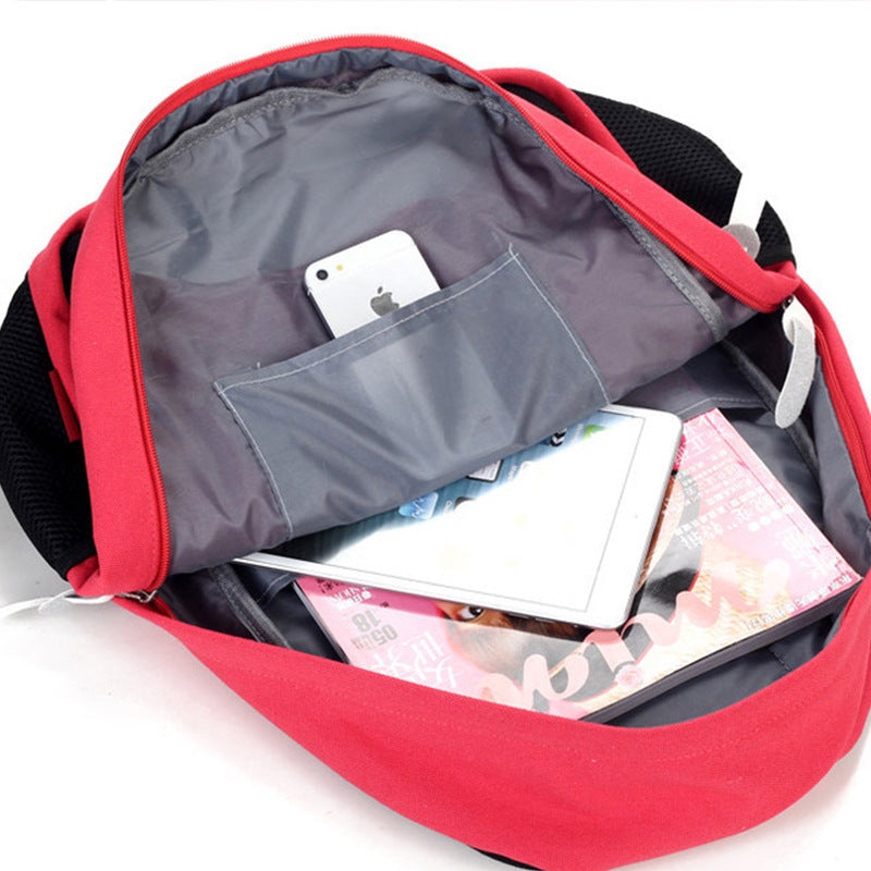 Canvas school bag Canvas school bag