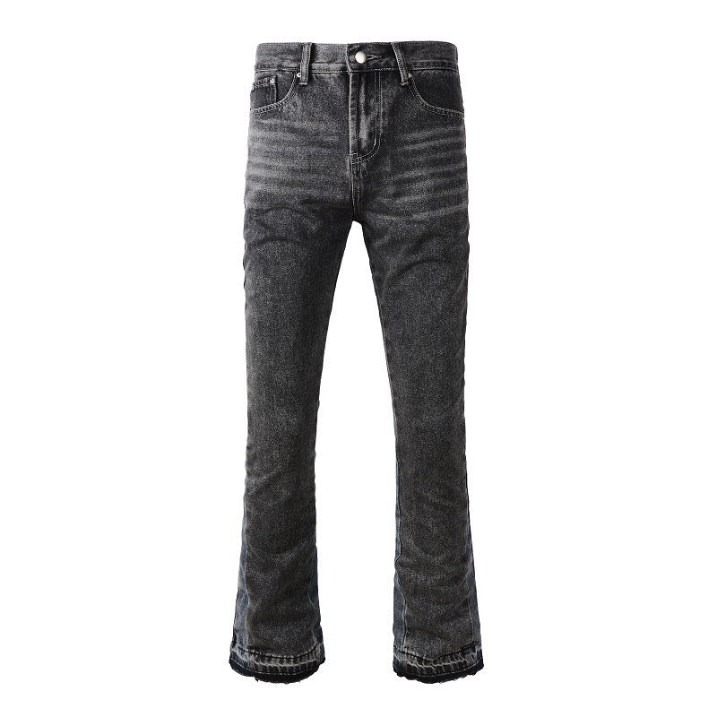 Contrast Color Fashion Men's Retro Jeans Contrast Color Fashion Men's Retro Jeans