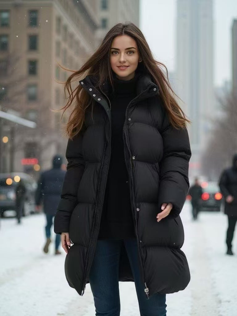 Short Hooded Double Zipper 90 White Duck Down Lightweight Down Warm Jacket Short Hooded Double Zipper 90 White Duck Down Lightweight Down Warm Jacket
