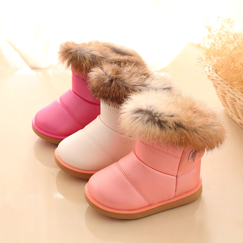 Winter Children's Shoes, Girls' Boots, Snow Boots Winter Children's Shoes, Girls' Boots, Snow Boots