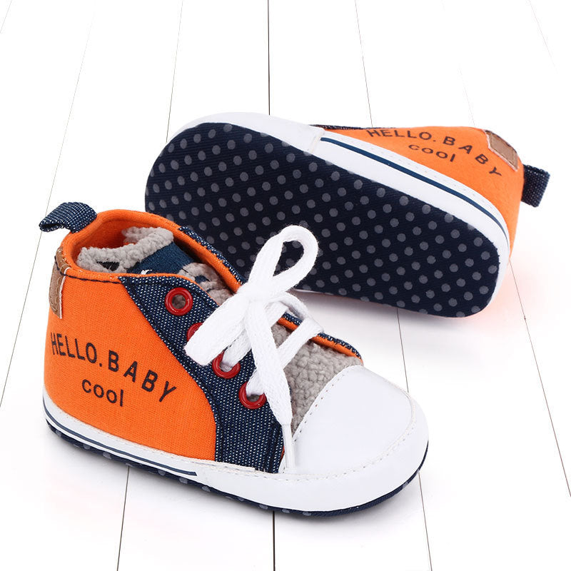 Canvas shoes color matching letters walking shoes Canvas shoes color matching letters walking shoes
