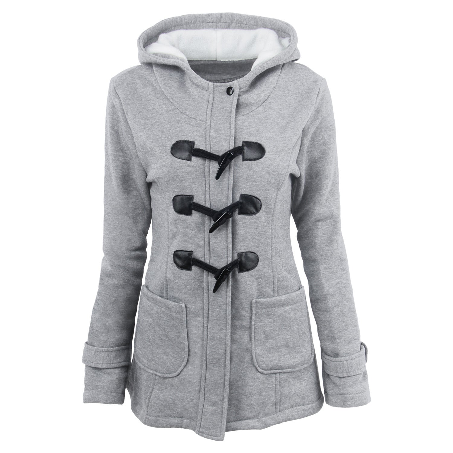 warm winter fur collar jackets women new horn button Long down coat women parka Plus Size female parka hoodies Women warm winter fur collar jackets women new horn button Long down coat women parka Plus Size female parka hoodies Women