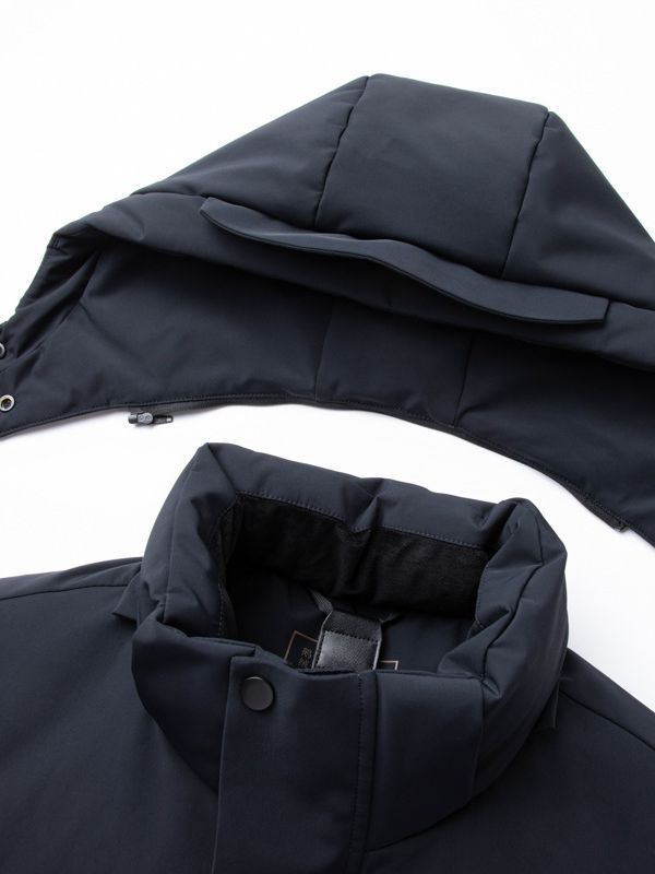 Down Jacket Men's Simple Casual Mid-length Down Jacket Men's Simple Casual Mid-length