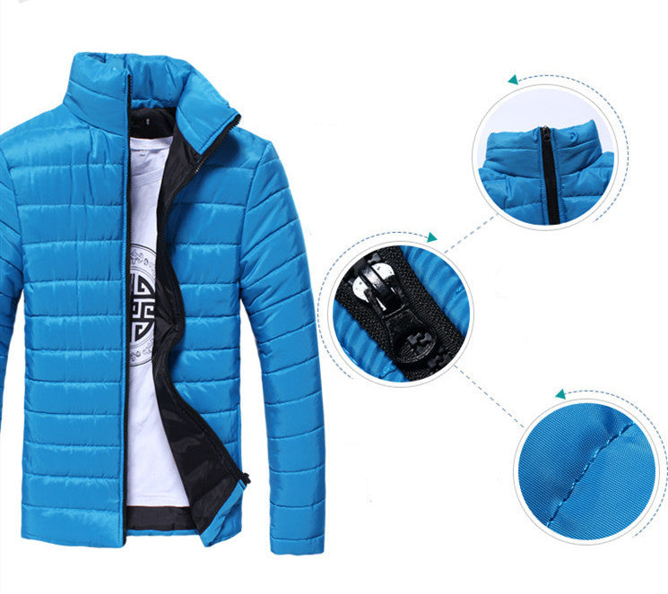 Men's stand-up collar warm coat Men's stand-up collar warm coat