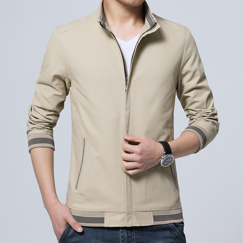 Brand New Spring Autumn Men Casual Jacket Coat Men's Fashion Washed Pure Cotton Brand-Clothing Jackets Male Coats Brand New Spring Autumn Men Casual Jacket Coat Men's Fashion Washed Pure Cotton Brand-Clothing Jackets Male Coats