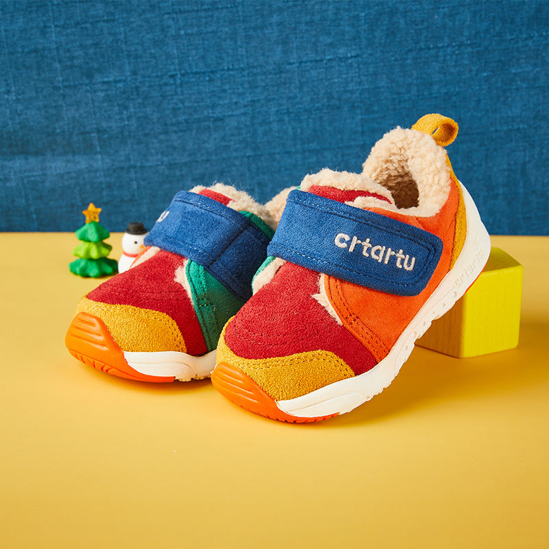 Boy's sports shoes breathable girls cotton shoes Boy's sports shoes breathable girls cotton shoes