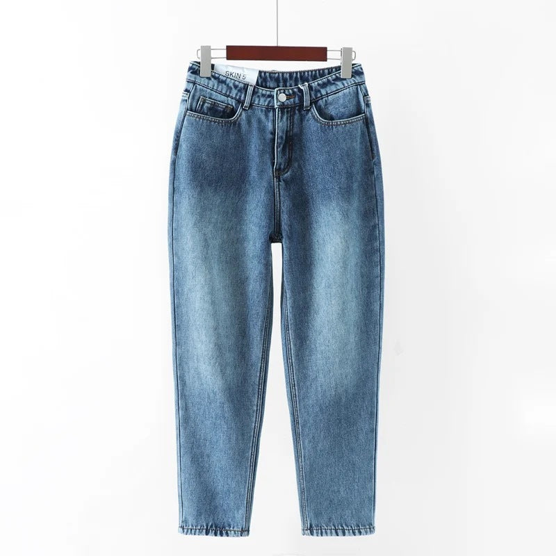 Thin straight leg jeans women trousers old pants Thin straight leg jeans women trousers old pants