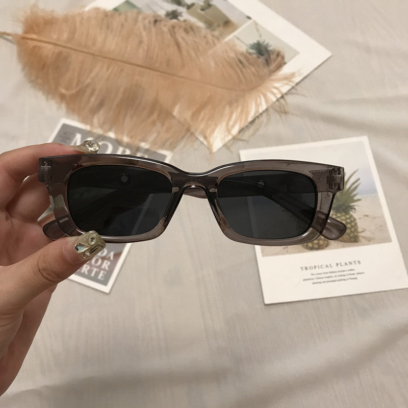 Square Sunglasses Men And Women With The Same Sunglasses Trend Retro Korean Ins Net Red Street Shooting Glasses Square Sunglasses Men And Women With The Same Sunglasses Trend Retro Korean Ins Net Red Street Shooting Glasses