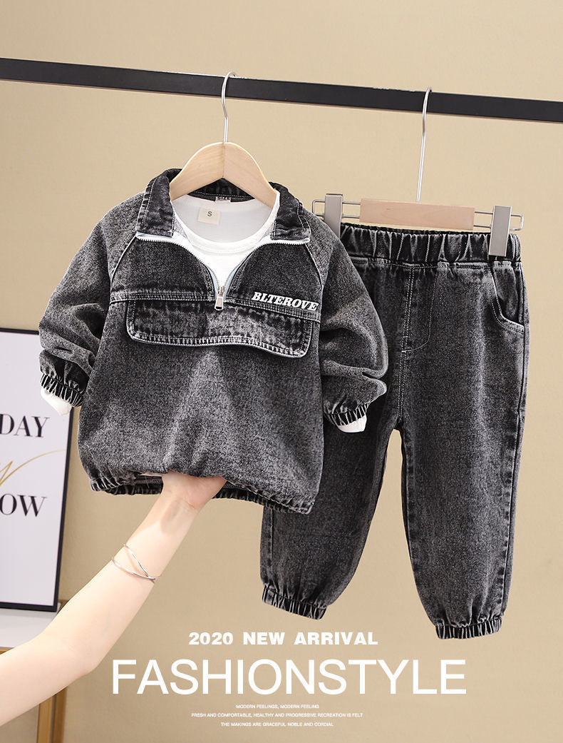 Boys Spring Clothing New Clothes Fashionable Handsome Children's Clothing Boys Spring Clothing New Clothes Fashionable Handsome Children's Clothing