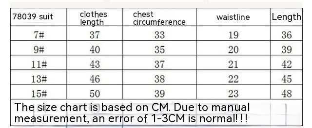 Children's Clothing Boys' Short Sleeve Suit Children's Clothing Boys' Short Sleeve Suit