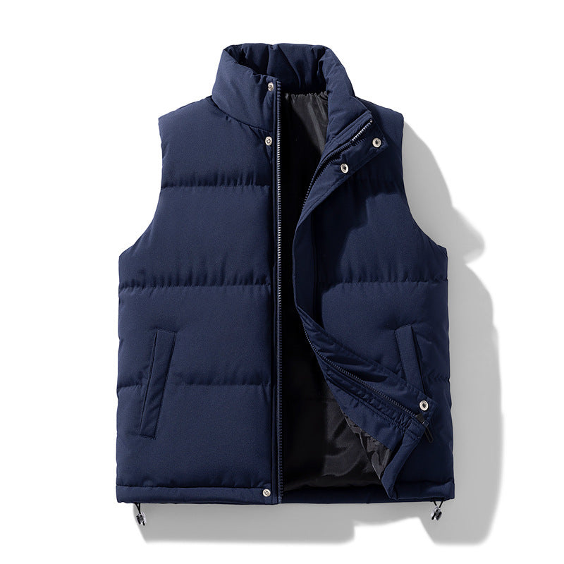 Men's Vest Coat Cotton Coat Warm Padded Jacket Men's Vest Coat Cotton Coat Warm Padded Jacket