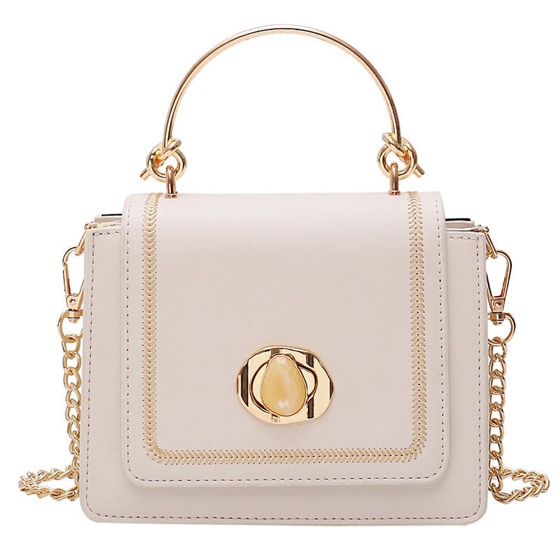Personalized lock metal handbag Personalized lock metal handbag