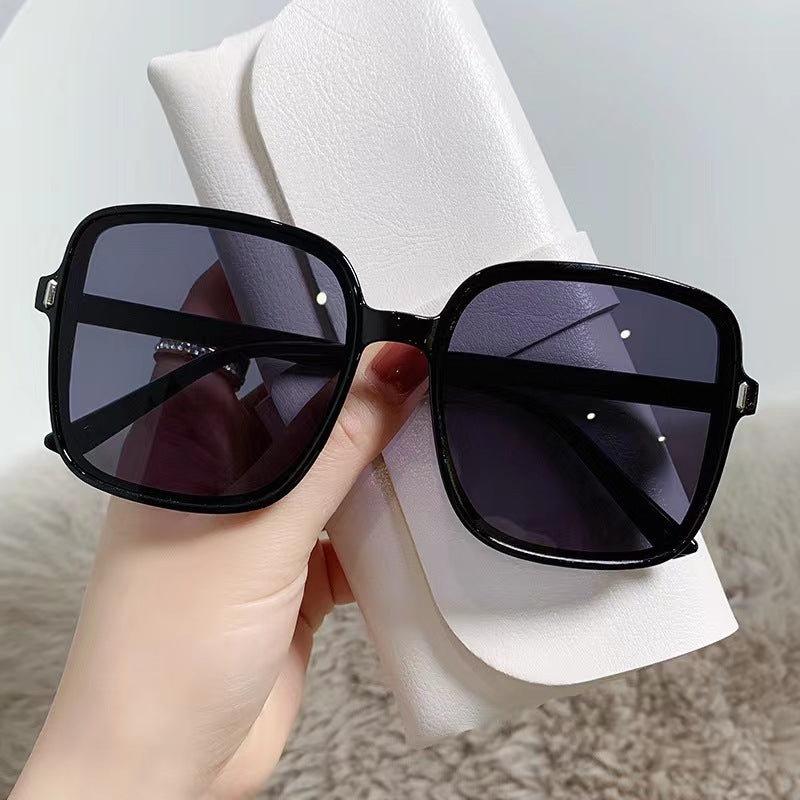 Oversized Frame Women Ins Fashion Sunglasses UV Protection Oversized Frame Women Ins Fashion Sunglasses UV Protection