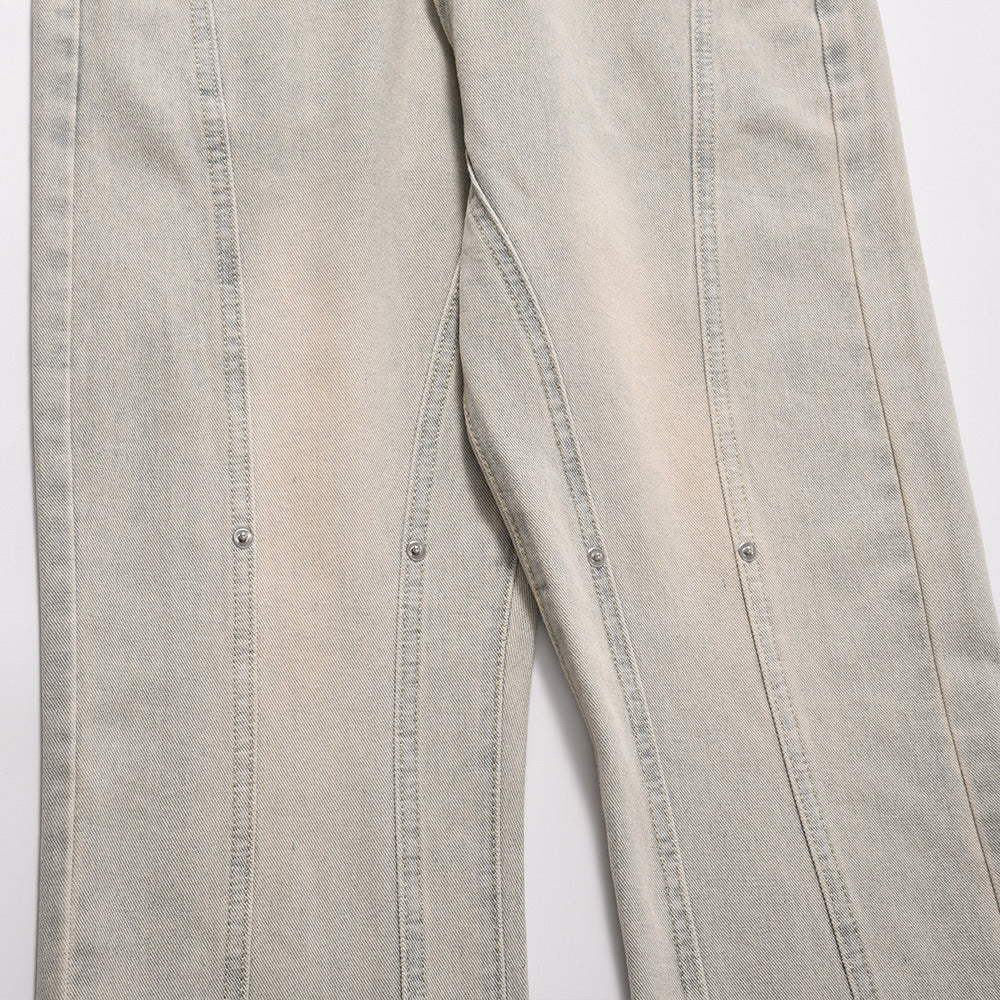 Fashion Series Line Rivet Skinny Jeans For Men Fashion Series Line Rivet Skinny Jeans For Men