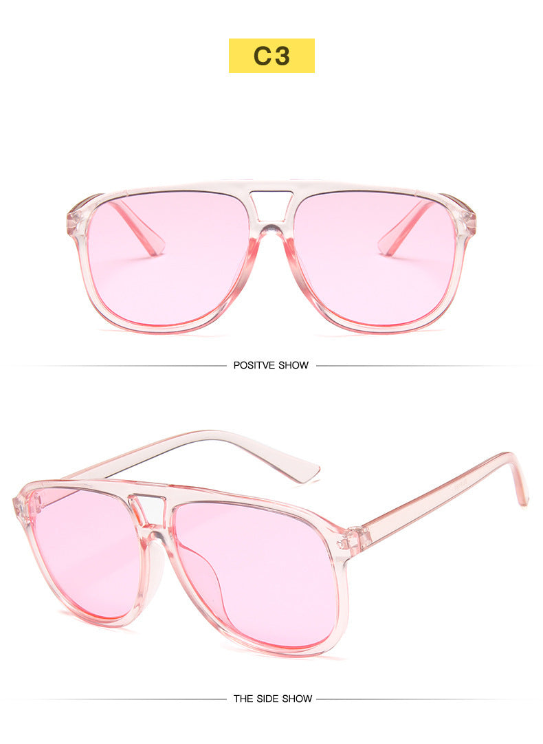 New Double Beam Big Frame Sunglasses For Men New Double Beam Big Frame Sunglasses For Men