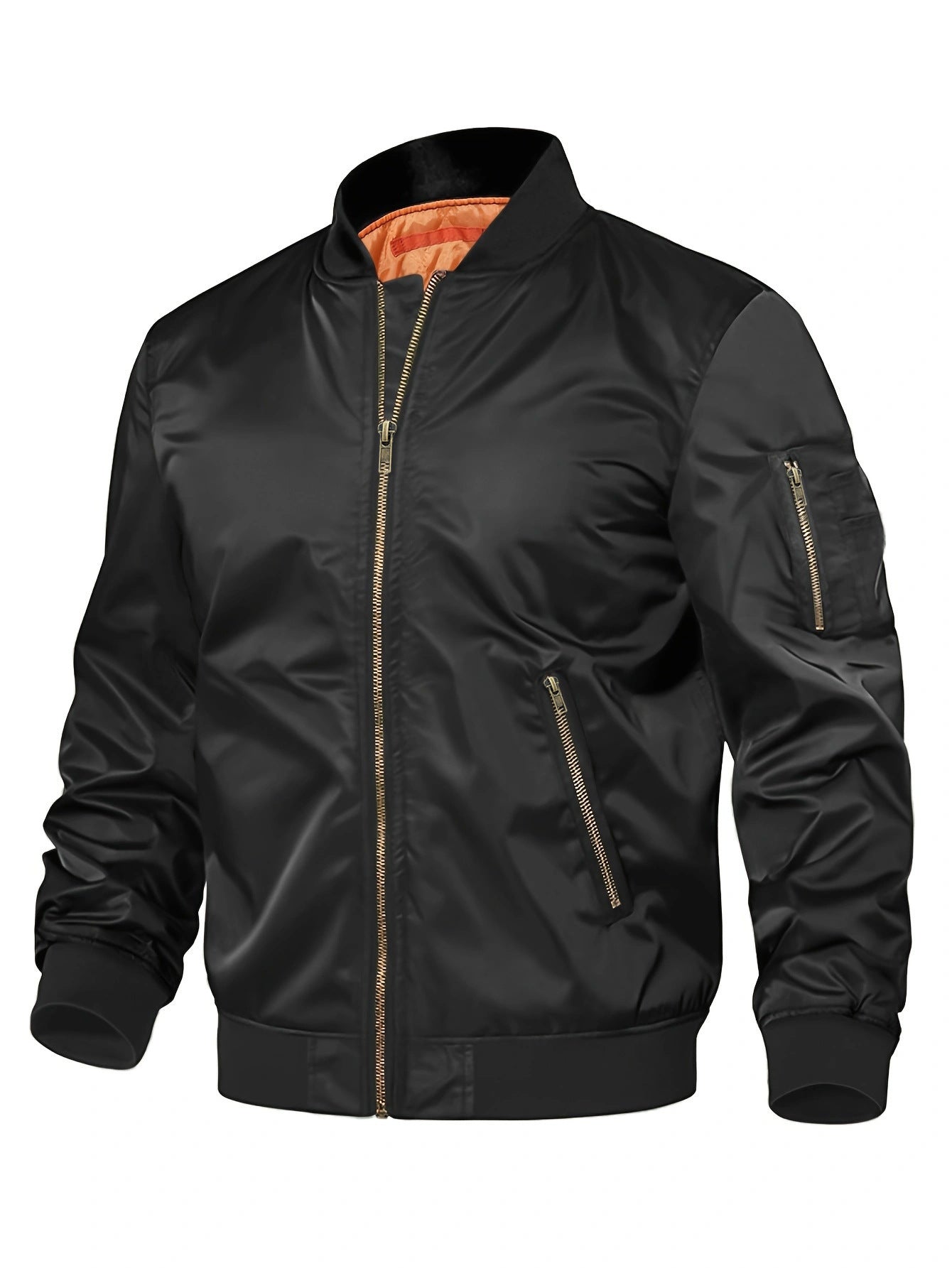Mens Jacket New Spring Autumn Male Baseball Jackets Pilot Men Outwear Coat Zipper Men's Uniform Mens Jacket New Spring Autumn Male Baseball Jackets Pilot Men Outwear Coat Zipper Men's Uniform