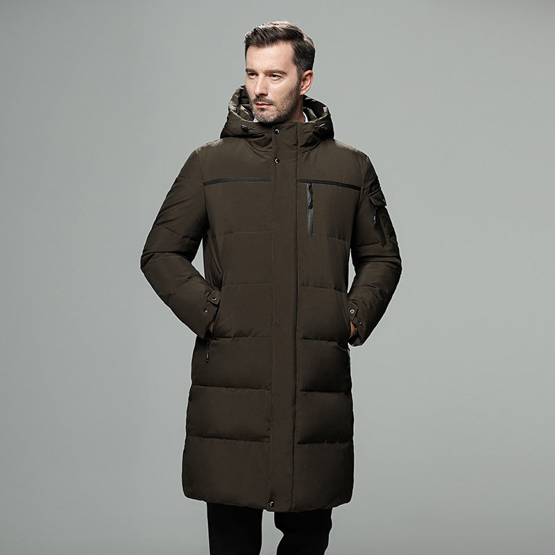 Long padded down jacket for men Long padded down jacket for men