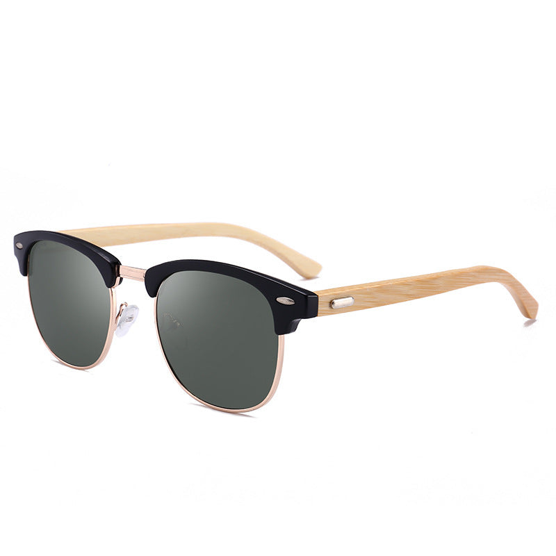 New fashion sunglasses men's classic bamboo legs bamboo glasses sunglasses sunglasses driving mirror New fashion sunglasses men's classic bamboo legs bamboo glasses sunglasses sunglasses driving mirror