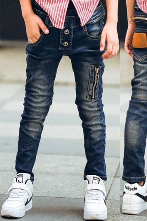 Boys stretch denim pants Boys stretch denim pants