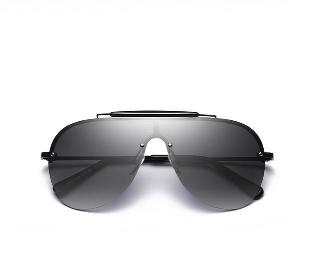 New Sunglasses Fashion One-Piece Large Frame Sunglasses Aviator Men's Sunglasses New Sunglasses Fashion One-Piece Large Frame Sunglasses Aviator Men's Sunglasses