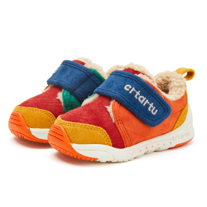 Boy's sports shoes breathable girls cotton shoes Boy's sports shoes breathable girls cotton shoes