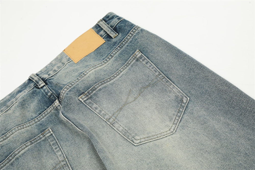 Fashion Ripped Cool Knee Jeans Men Fashion Ripped Cool Knee Jeans Men