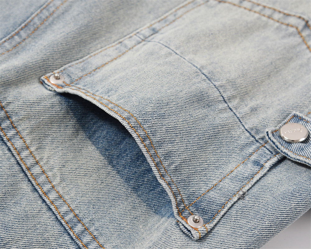 Fashion Personality American Straight Jeans Men Fashion Personality American Straight Jeans Men
