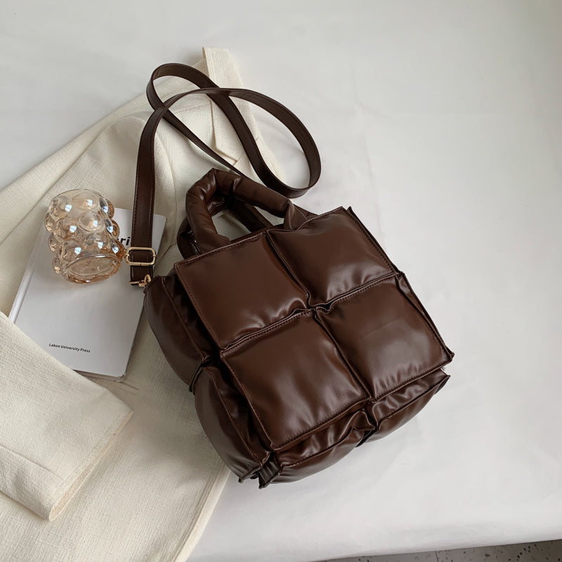 Bag Women's Stylish Plaid Handbag Bag Women's Stylish Plaid Handbag