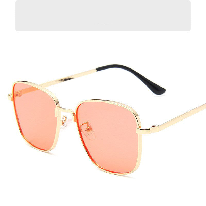 Men And Women Temperament Box Marine Piece Sunglasses Men And Women Temperament Box Marine Piece Sunglasses