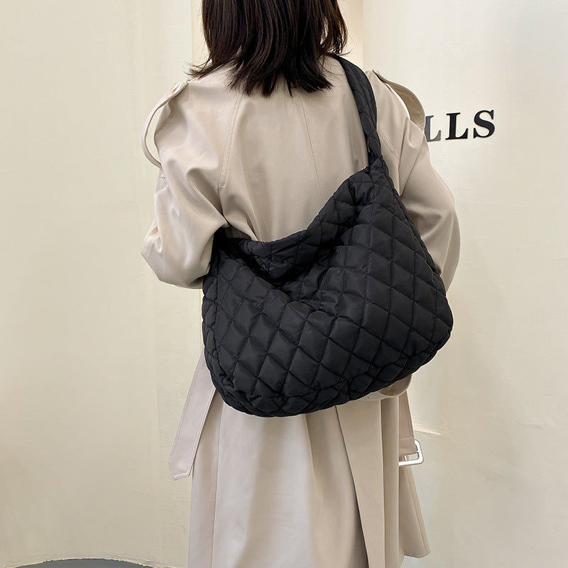 Warm Totes Shoulder Bags For Women Fashion Winter Shopping Bag Warm Totes Shoulder Bags For Women Fashion Winter Shopping Bag