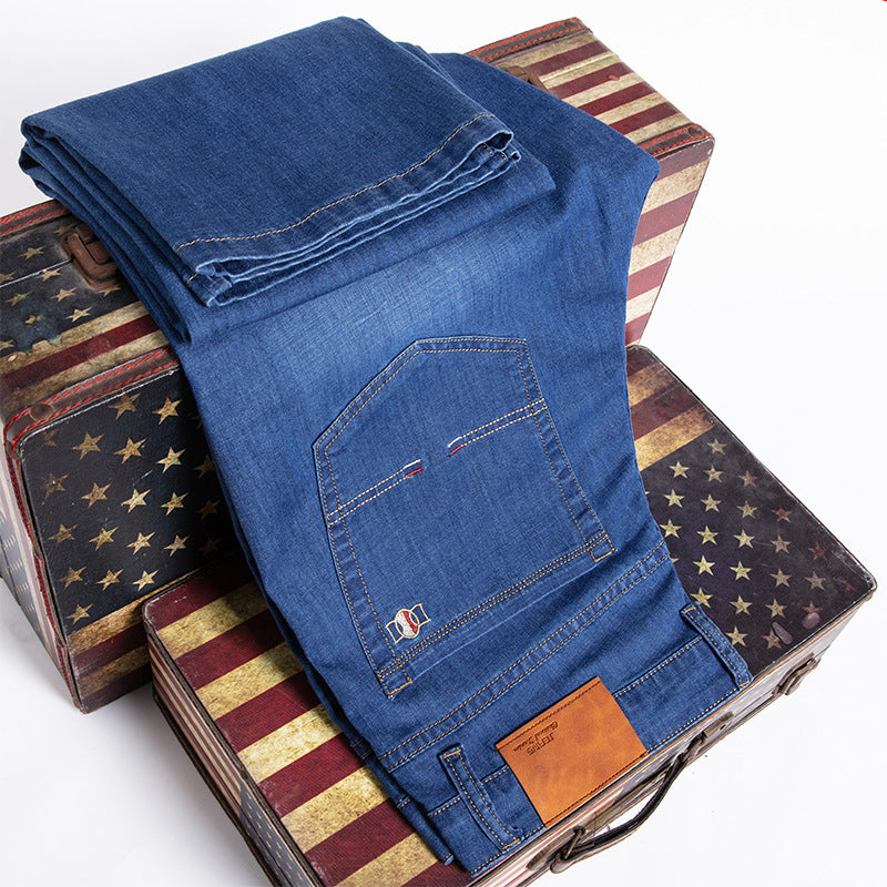 Loose Oversized Jeans For Men With Stretch And Slimming Effect Loose Oversized Jeans For Men With Stretch And Slimming Effect