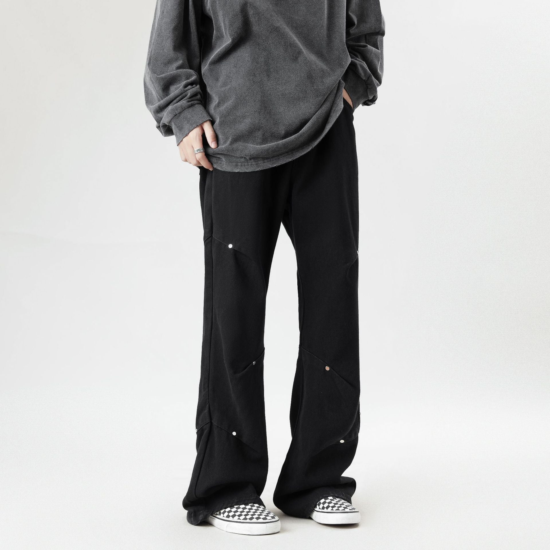 Retro American Fashion Personality Jeans Men Retro American Fashion Personality Jeans Men