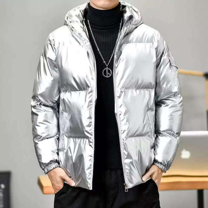 Men's winter plus size couple short down padded jacket Men's winter plus size couple short down padded jacket