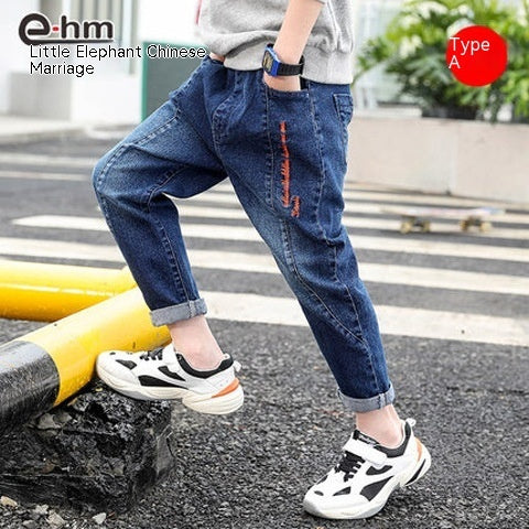 Boys' Denim Trousers Trousers Children's Clothing Boys' Denim Trousers Trousers Children's Clothing