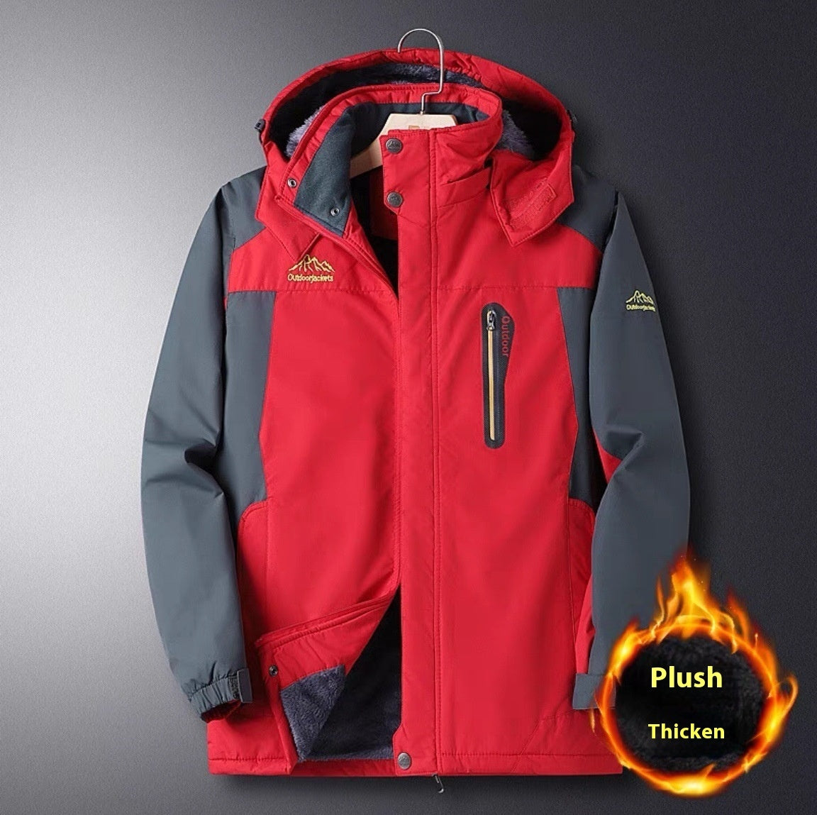 Men's Assault Jacket Fleece-lined Thickened Warm-keeping Cotton Clothing Dad Winter Clothes Coat Men's Assault Jacket Fleece-lined Thickened Warm-keeping Cotton Clothing Dad Winter Clothes Coat