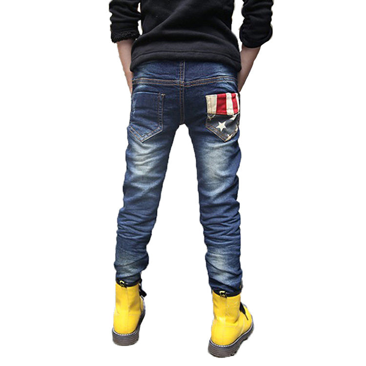 Boy patchwork jeans Boy patchwork jeans