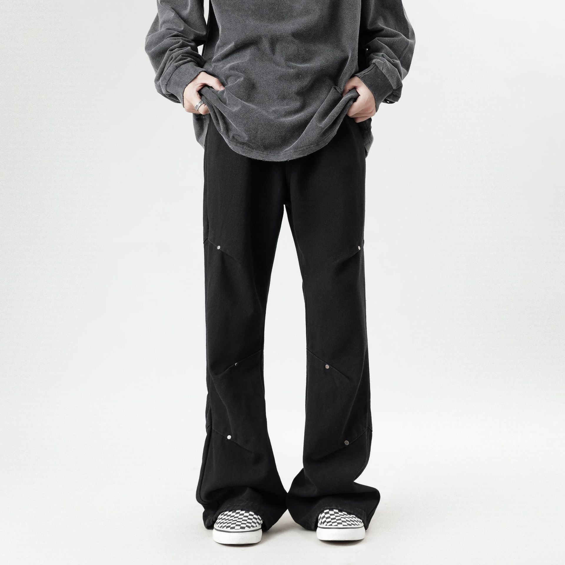 Retro American Fashion Personality Jeans Men Retro American Fashion Personality Jeans Men