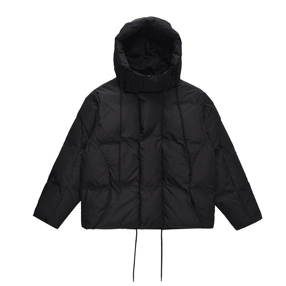 Thick Loose-fitting Hoodie Turtleneck Cotton-padded Jacket Thick Loose-fitting Hoodie Turtleneck Cotton-padded Jacket