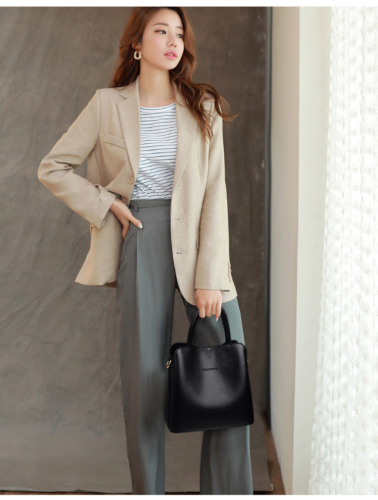 Soft leather handbag Soft leather handbag